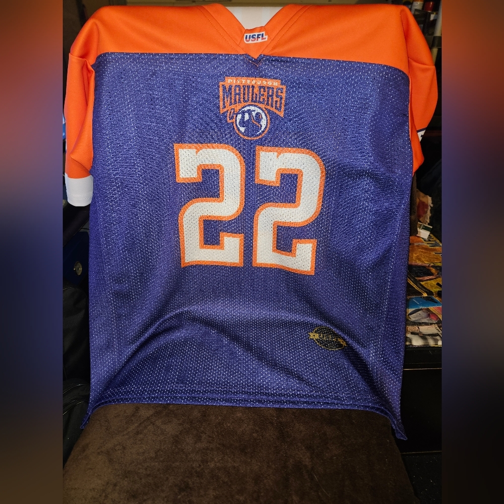 USFL Pittsburgh Maulers Jersey 2022 Inaugural Season (Adult Size L)